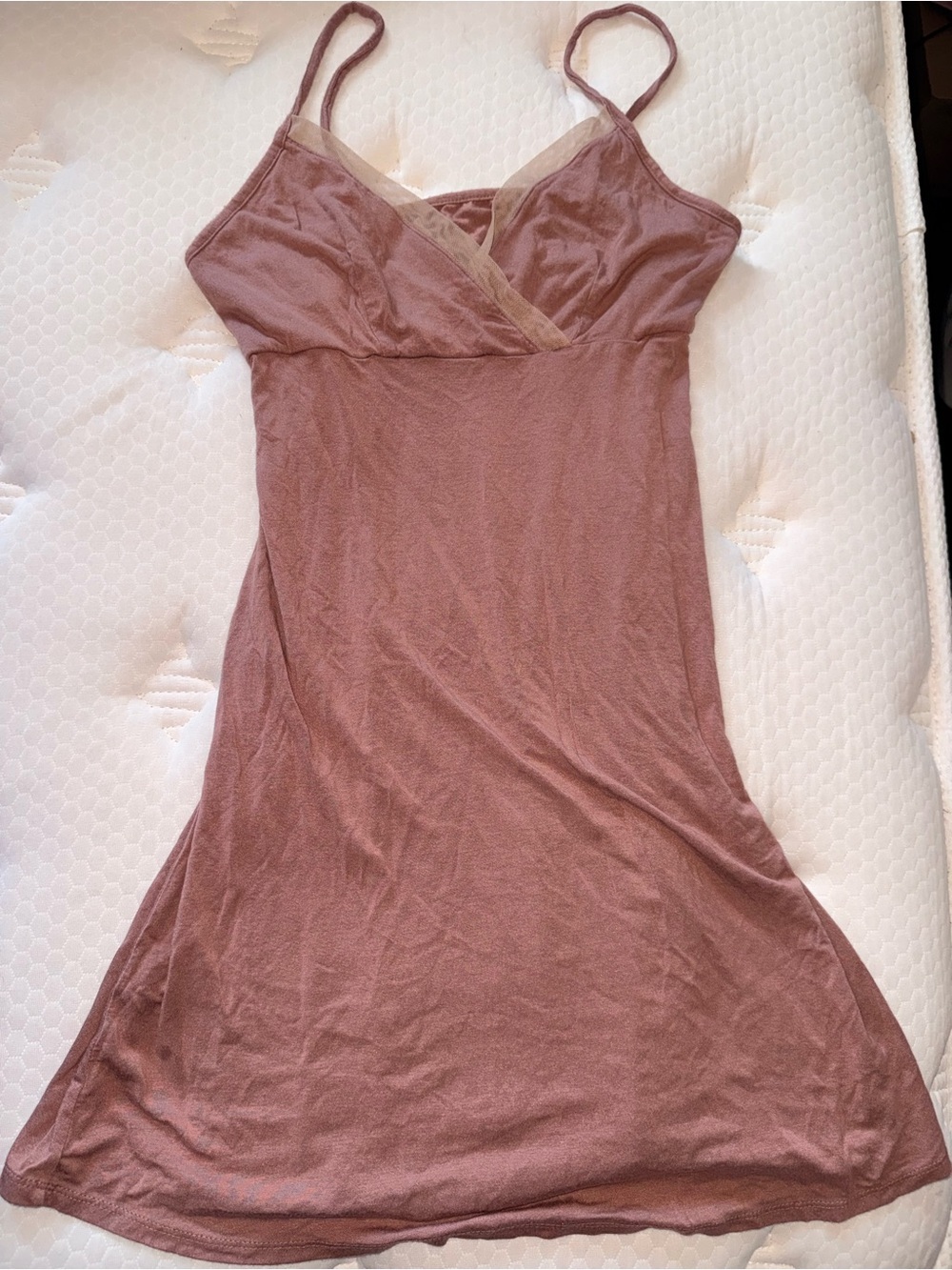 19. stars above Mauve Lace-Trim Sleep Chemise